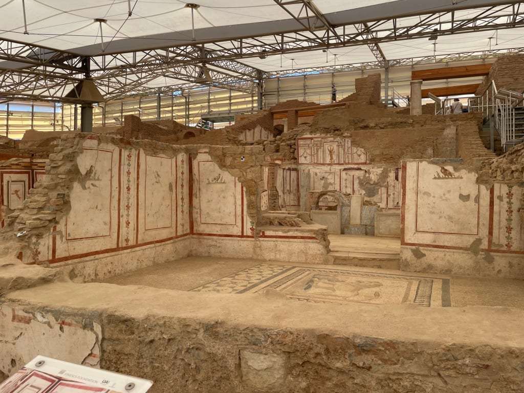Terrace Houses interior in Ephesus