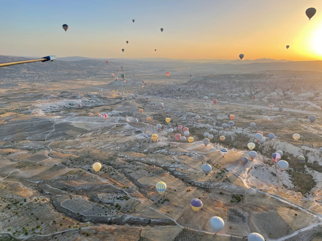 Cappadocia hot air balloon ride