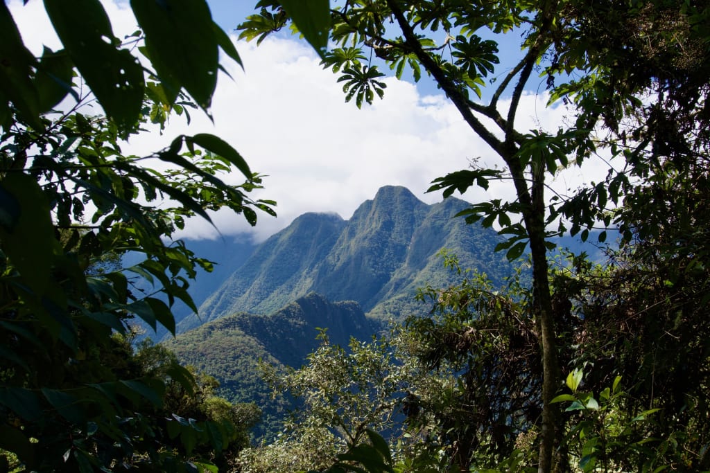 Scenic view along the 1 Day Inca Trail in Peru