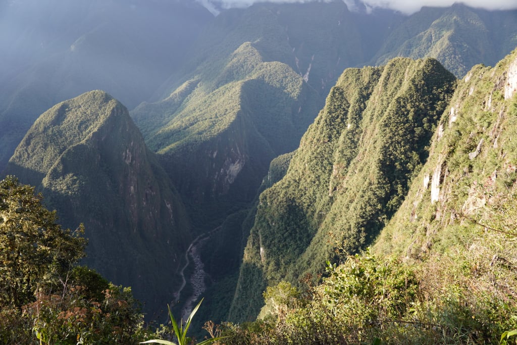 Making our way toward Machu Picchu on the Inca Trail