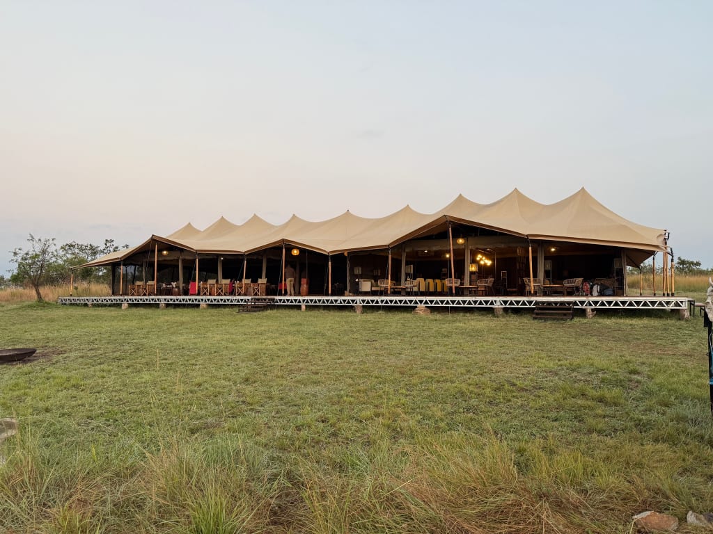 Great migration tented camp