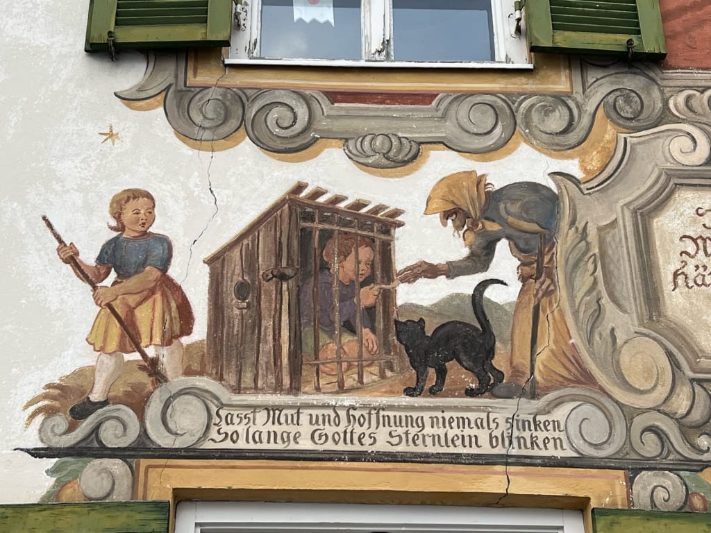 Little Red Riding Hood house detail