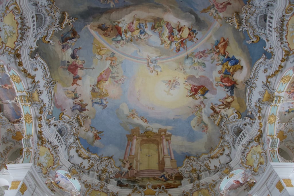 Wieskirche ceiling