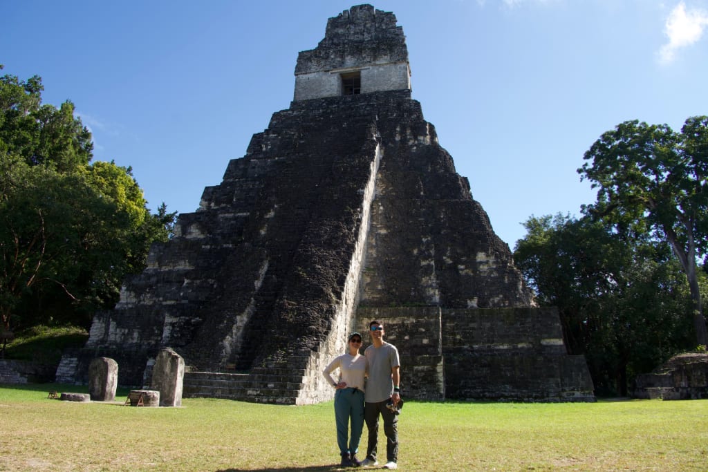 Temple I selfie