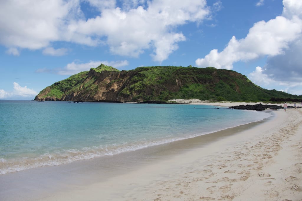 Pristine beach on San Cristóbal