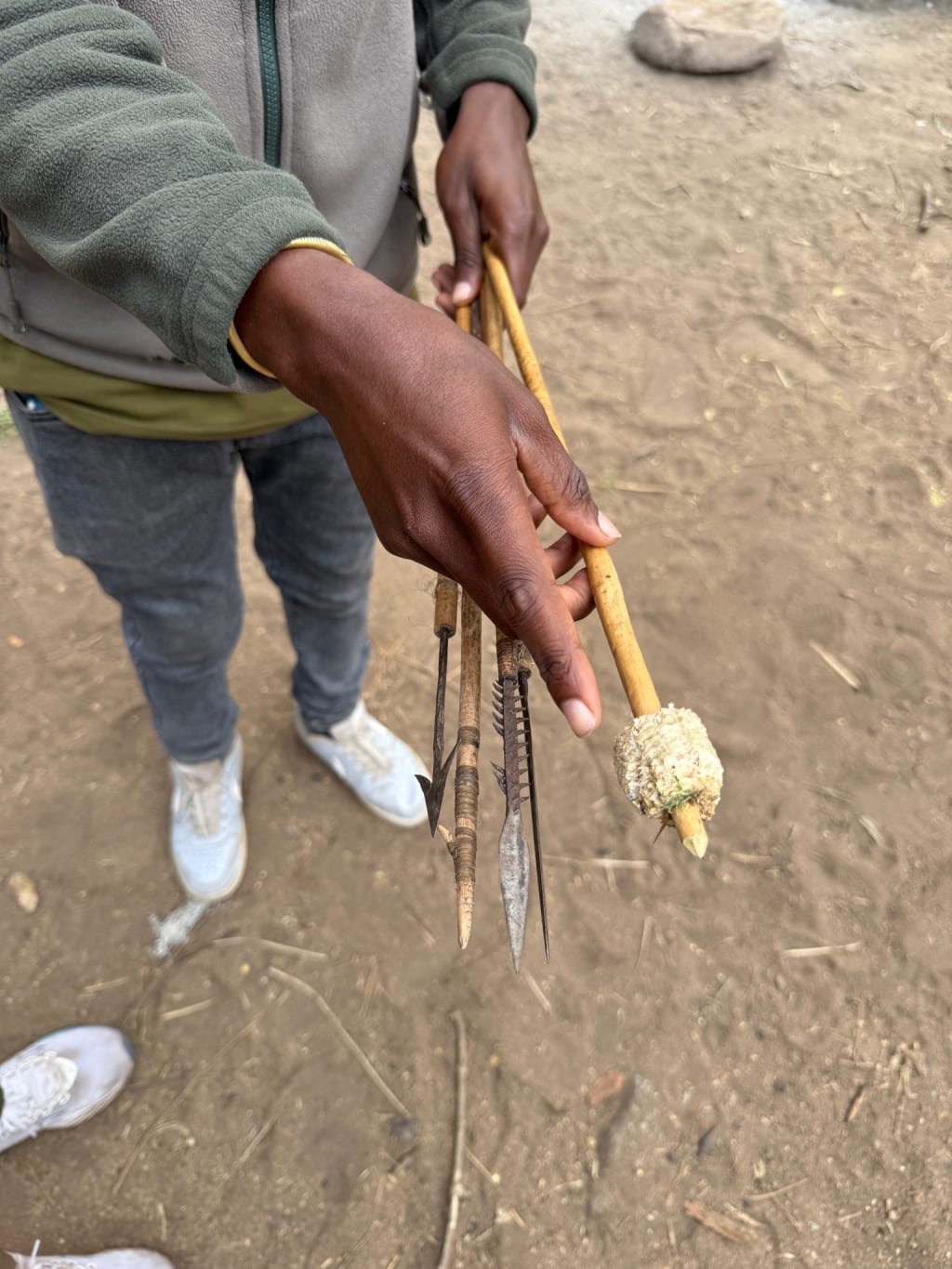 Different Hadzabe arrows