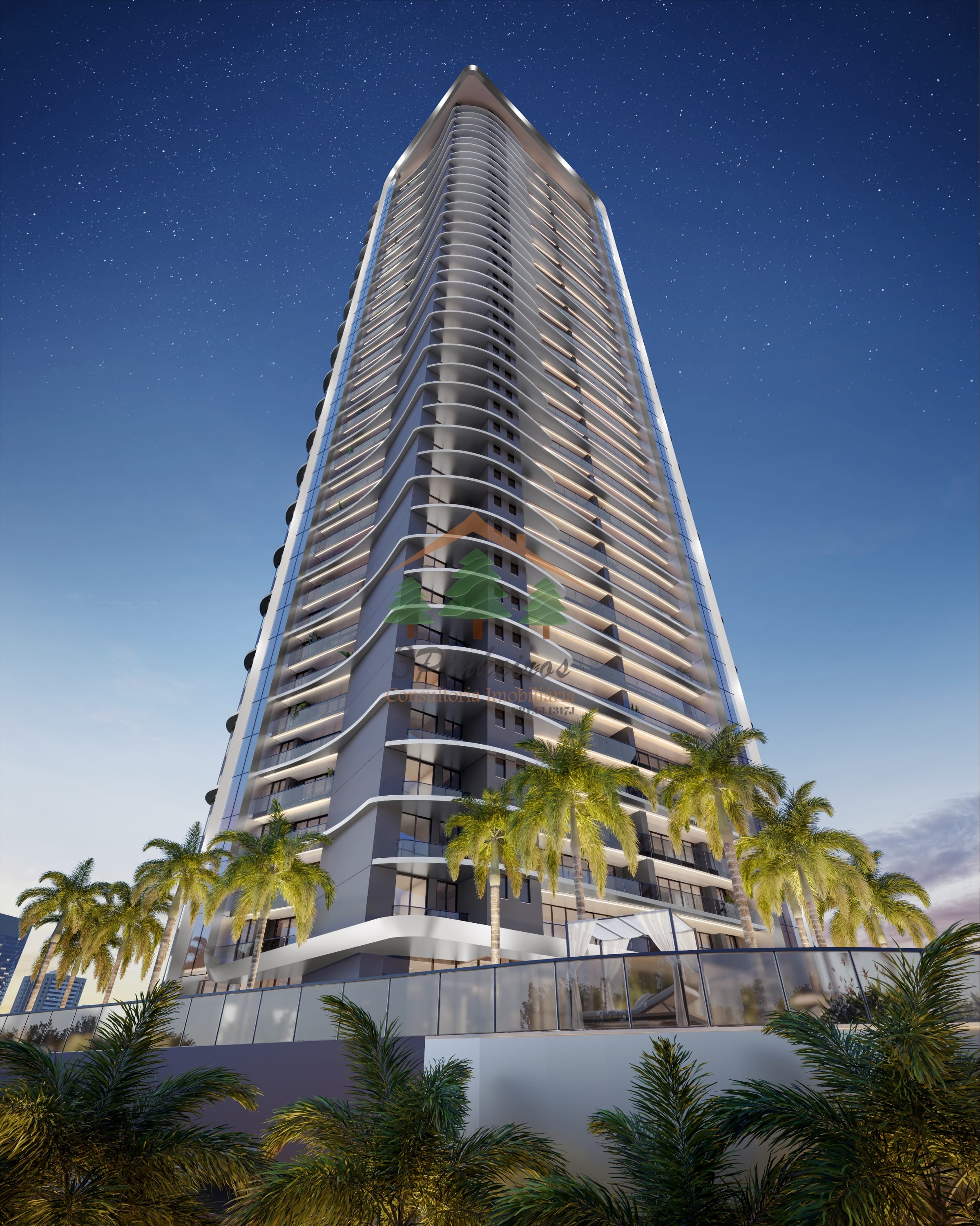 Apartamentos de Luxo Wind by Porsche Consulting em Meireles, Fortaleza