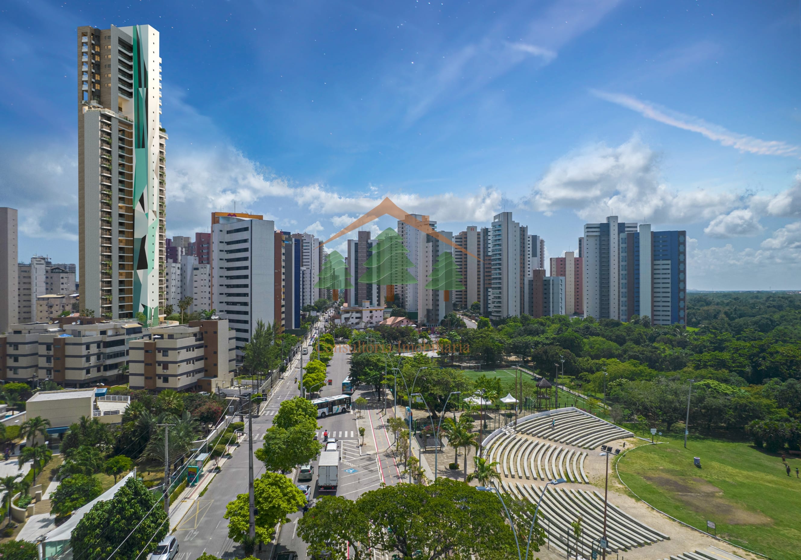 Apartamento 4 Suítes Luxo em Fortaleza | Flora: Conforto e Biofilia