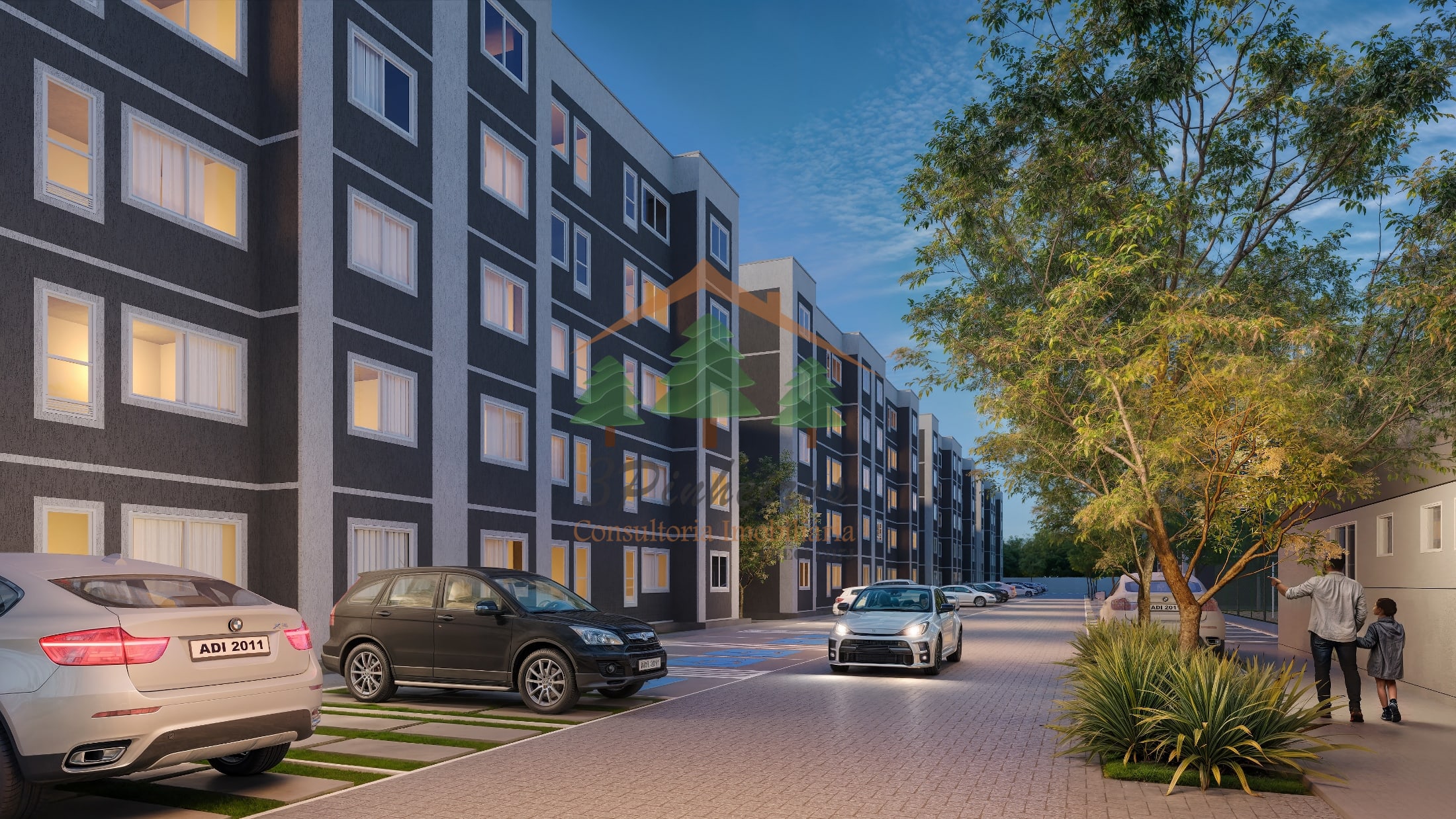 Apartamento Lagoa Redonda: Gran Village Sol 1, Lazer e Beach Tennis