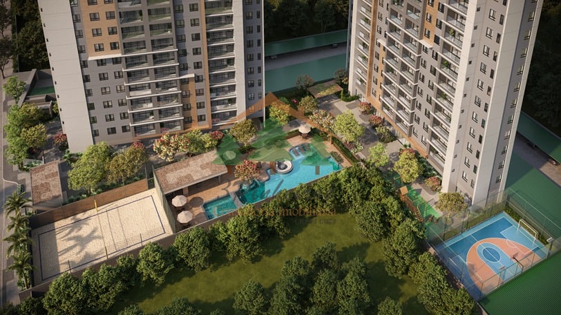 Bosque da Cidade: Apartamentos com Suíte na Cidade dos Funcionários e Lazer de Clube