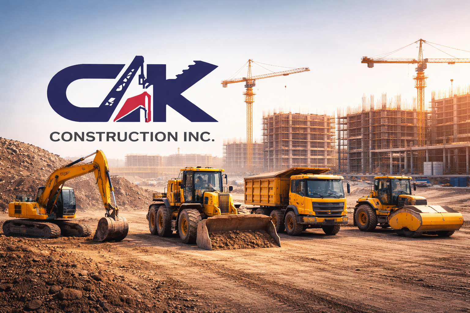 Heavy Construction Machinery Fleet
