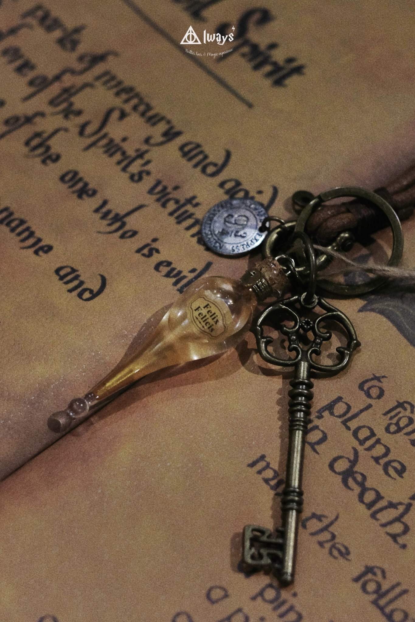 Móc khoá Felix Felicis - Thần dược may mắn