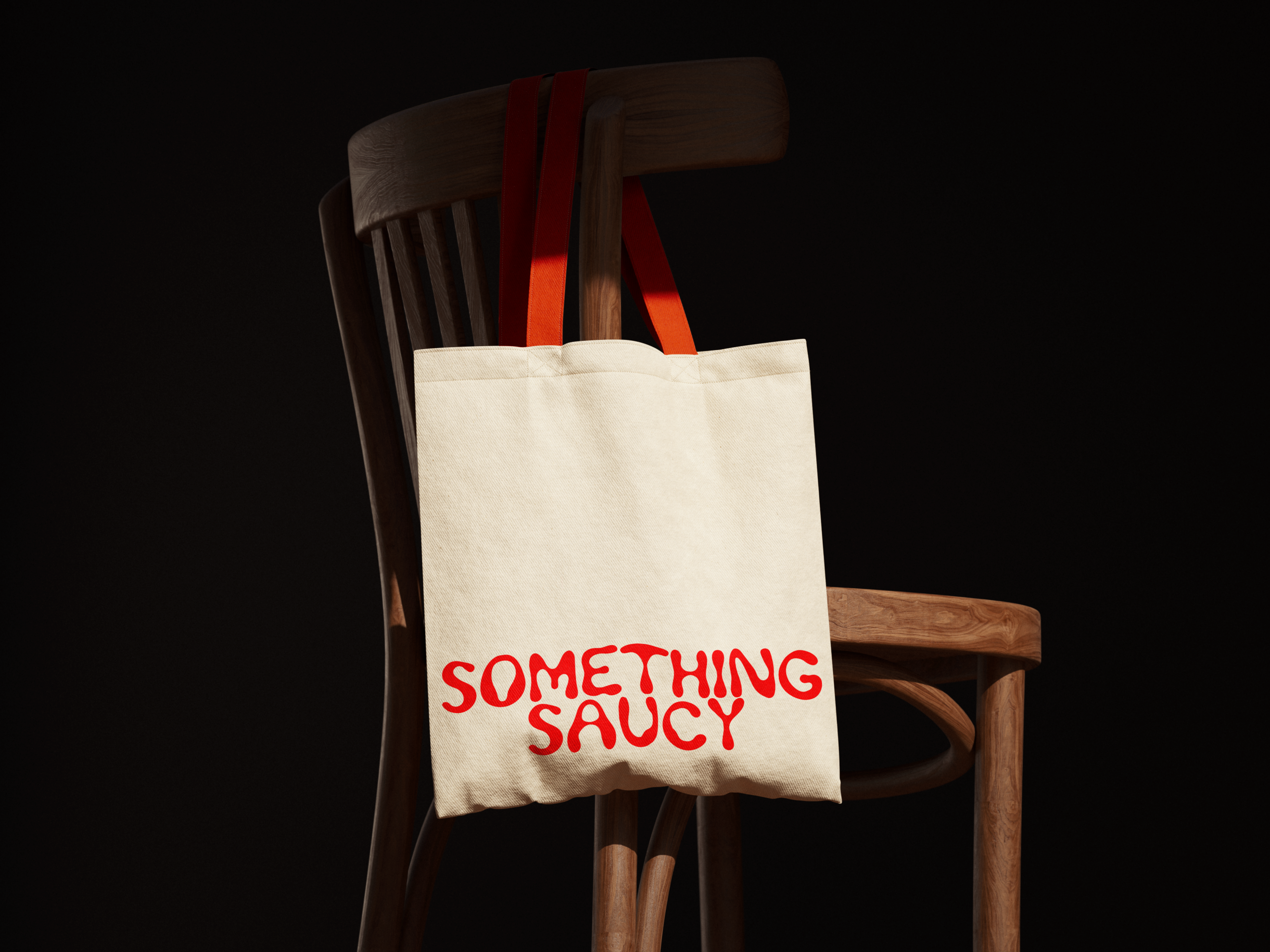 Marzano — Something Saucy bag mockup