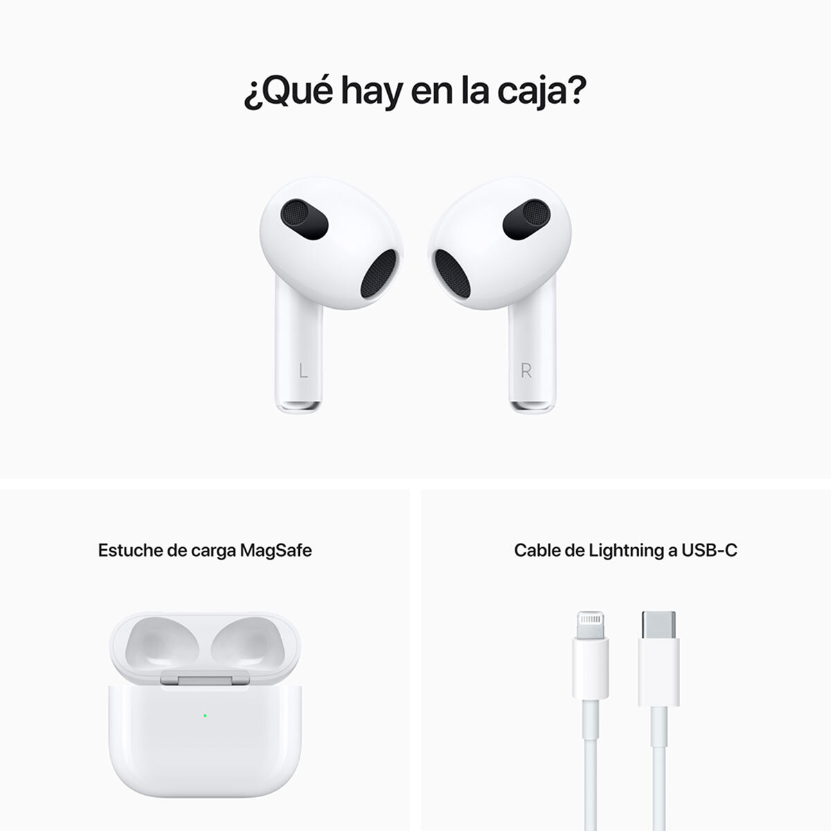 Contenido de los Airpods 3 Generation