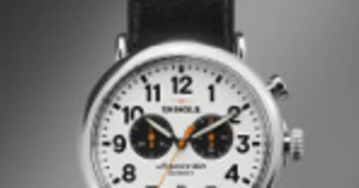 Baselworld 2014: Shinola Introduces Runwell Chronograph | WatchTime