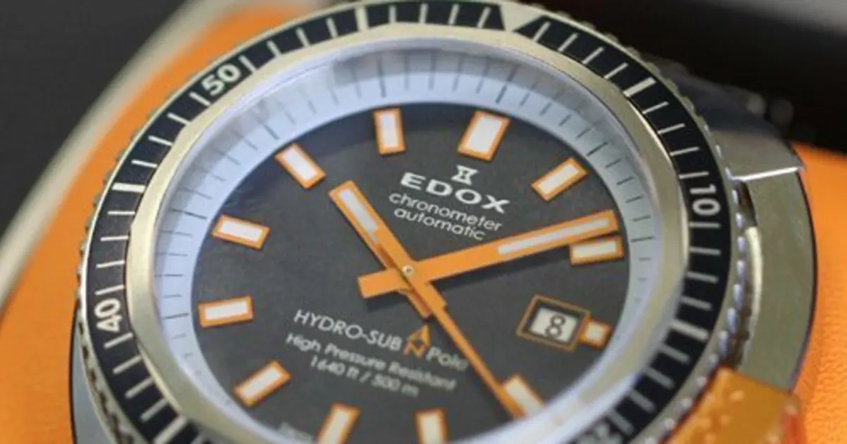 Dive Watch Special: The Edox Hydro Sub 