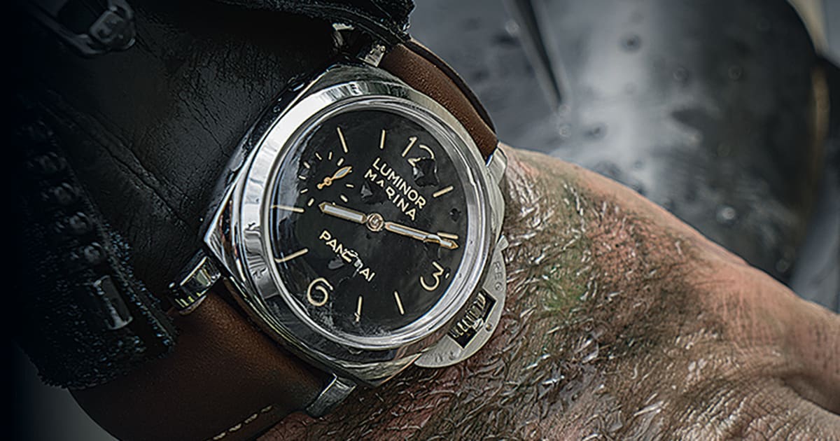 Splash From the Past: Diving with the Panerai Luminor Marina 1950