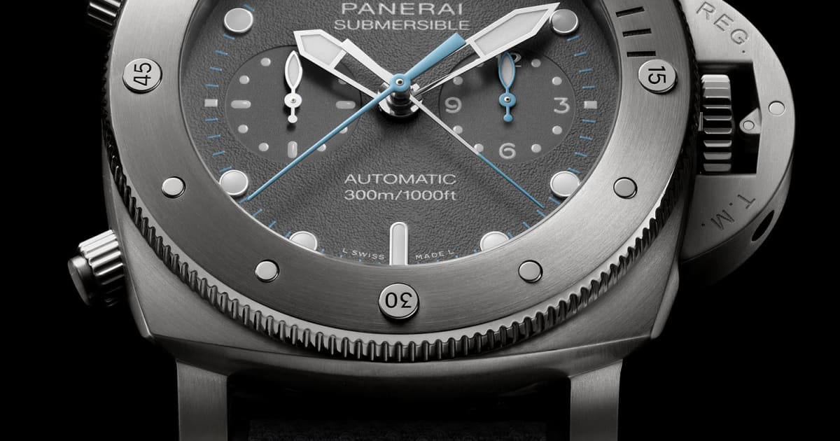 A Pair of Adventurers: Panerai Submersible Chrono Flyback Jimmy