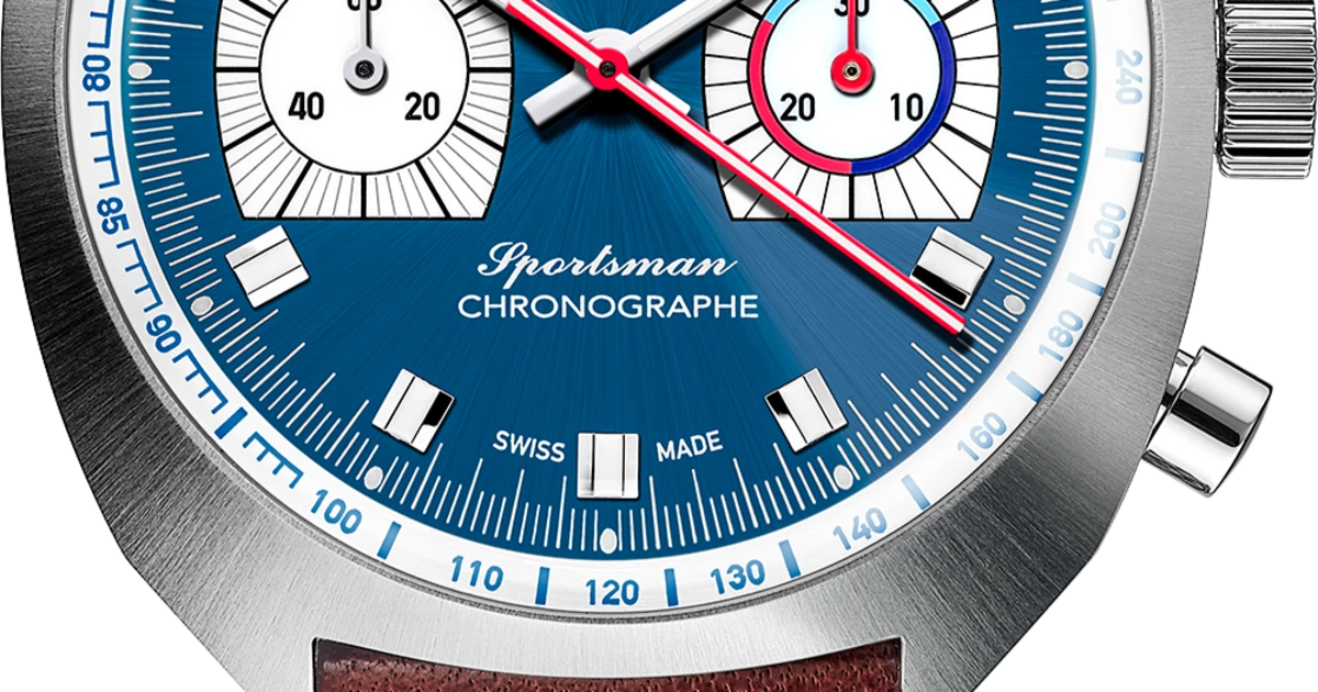 A Drive Back to the 70s: Edox Revs up with Sportsman