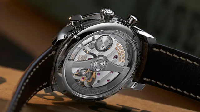 H. Moser & Cie. x Massena LAB Endeavour Chronograph Compax Watch