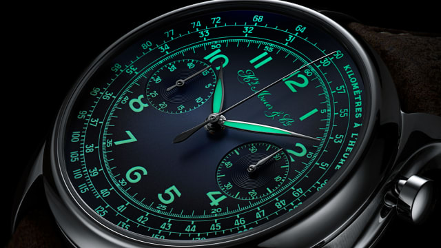 H. Moser & Cie. x Massena LAB Endeavour Chronograph Compax Watch