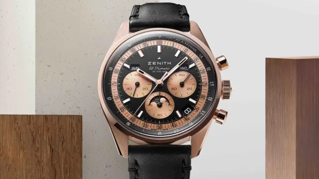時計 ai Zenith Blends Heritage and Modern Elegance in New Pink Gold