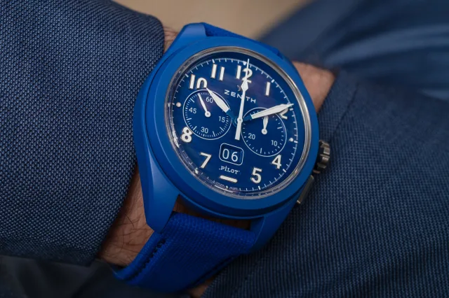 Watches & Wonders 2025: Zenith Blue Ceramic Chronograph Trilogy