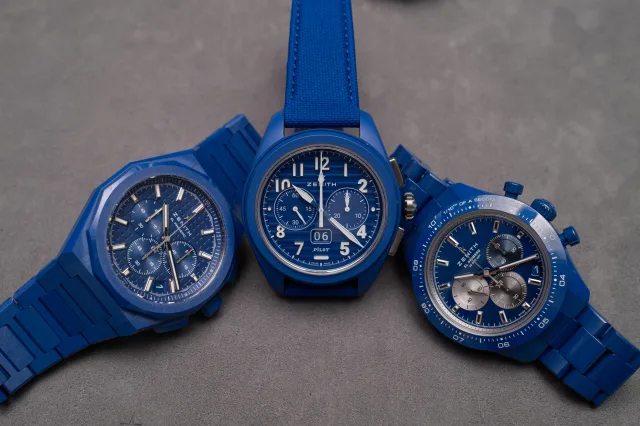 ブルーキリスト（2025） Watches & Wonders 2025: Zenith Blue Ceramic Chronograph Trilogy