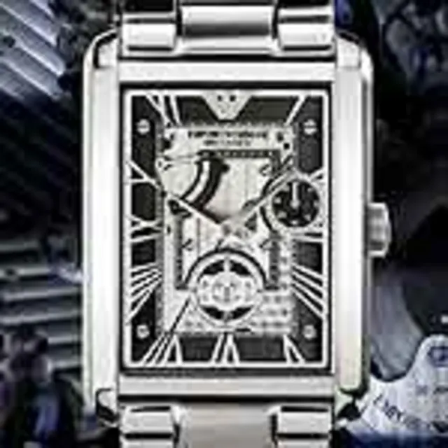 First Look: Emporio Armani's New Mechanical Watch, the Armani