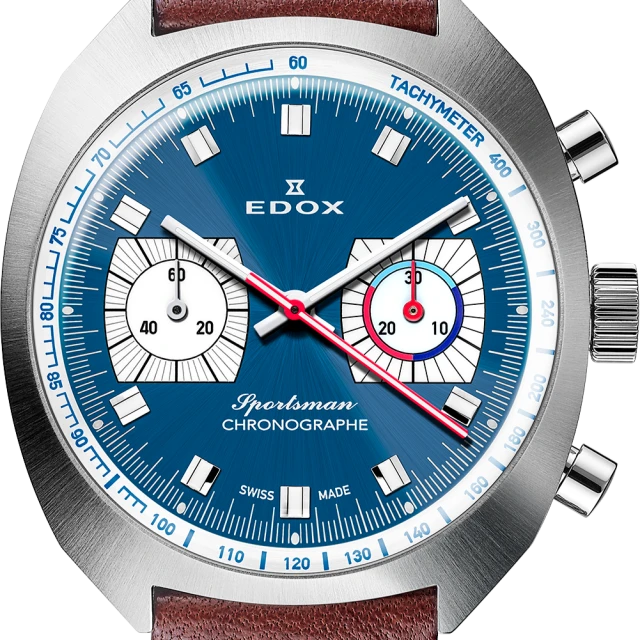 A Drive Back to the 70s: Edox Revs up with Sportsman Chronographe