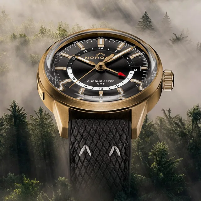 Retro Meets Modern in Norqain's Freedom 60 GMT 40MM Bronze Limited