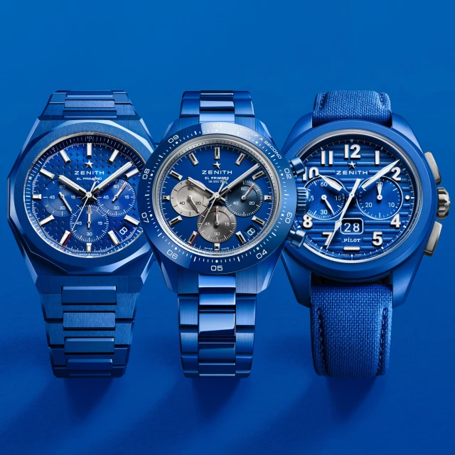 ブルーキリスト（2025） Watches & Wonders 2025: Zenith Blue Ceramic Chronograph Trilogy