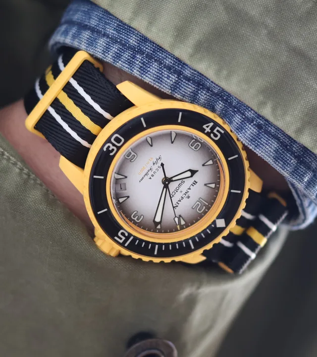 ブランパン×Swatch Bioceramic Scuba Fifty Fathomsコレクション - Blancpain X Swatch