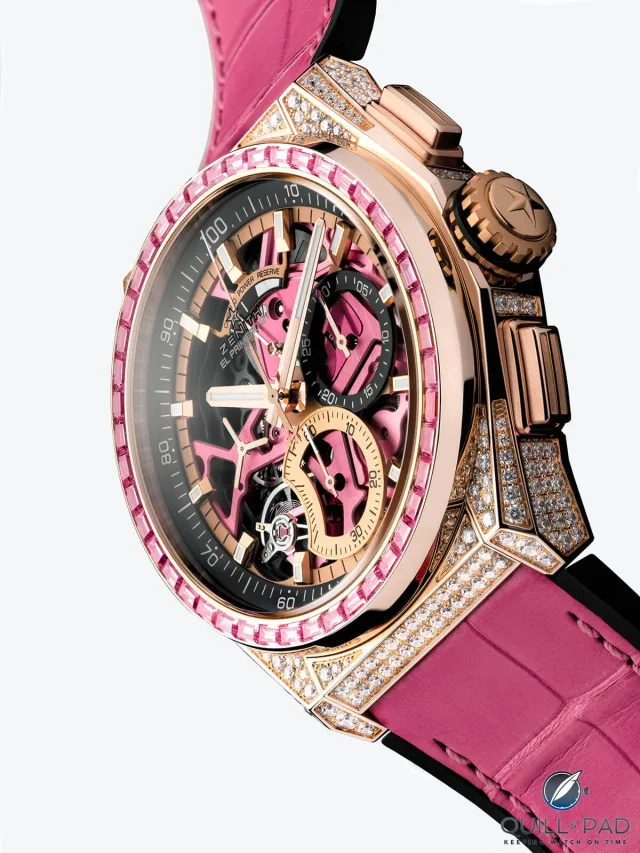 Horlogerie en Rose: Introducing The Zenith Defy El Primero 21 Pink