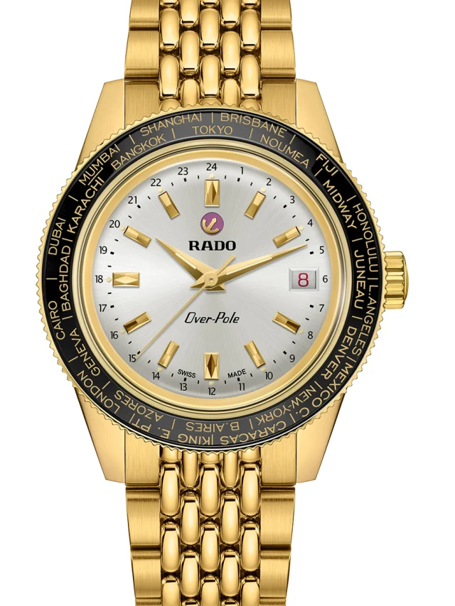 Rado Unveils Classy Captain Cook Over-Pole with Gold Looks | WatchTime