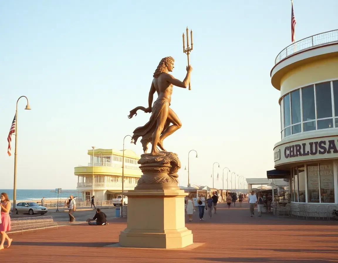 Virginia Beach boardwalk 1980s