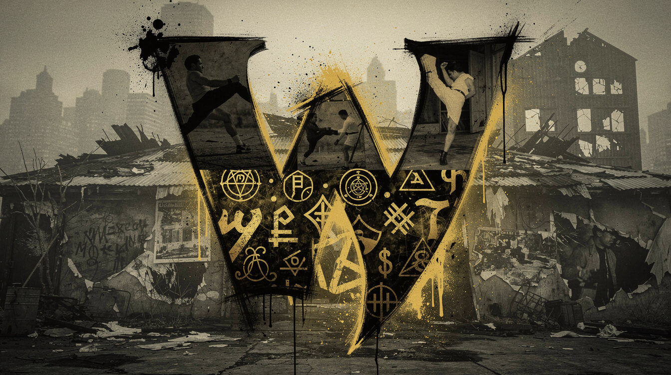 Wu-Tang Mathematics W and Five-Percent Nation iconography