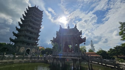 74F4 MHJ TÂY NINH Chùa Thiền Lâm (Gò Kén)