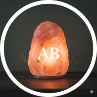 AB pink salt decor