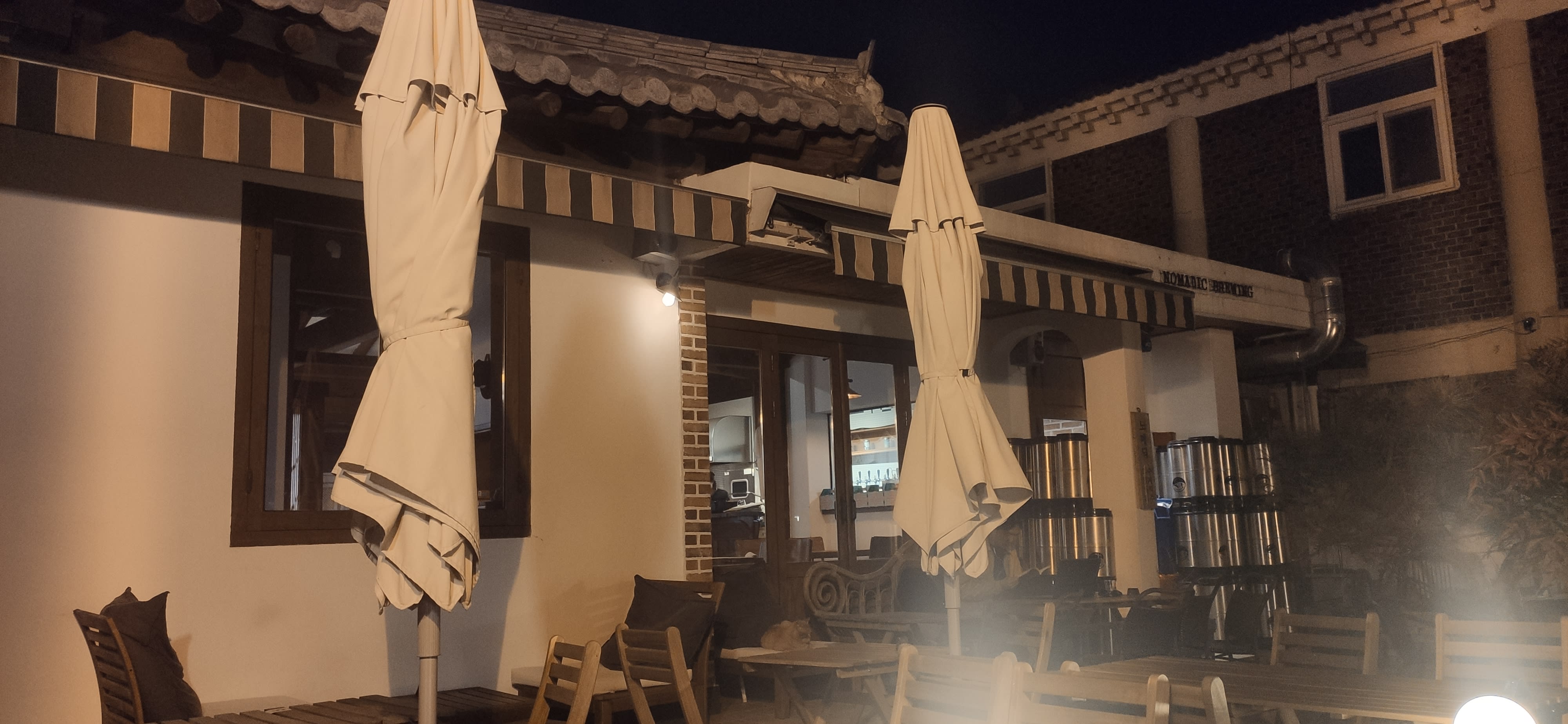 Bar à bières dans un Hanok, du jamais !