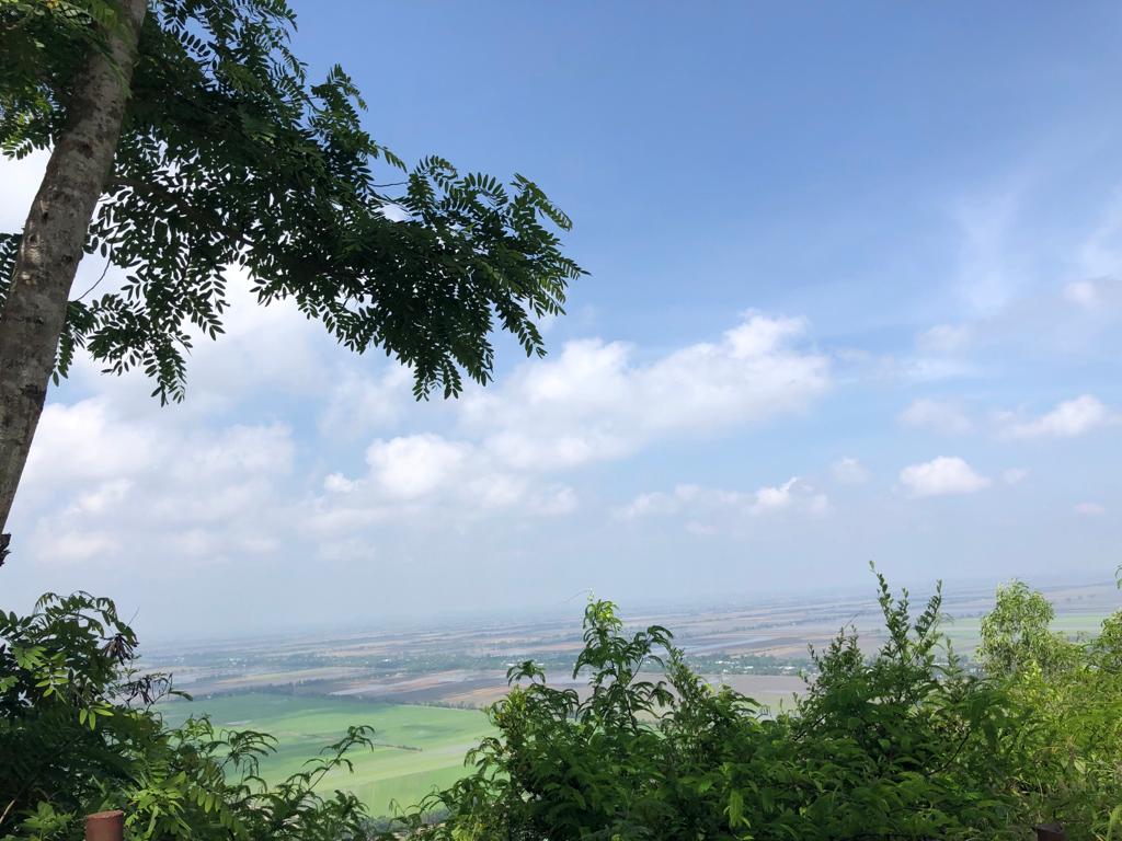 La vue depuis le haut