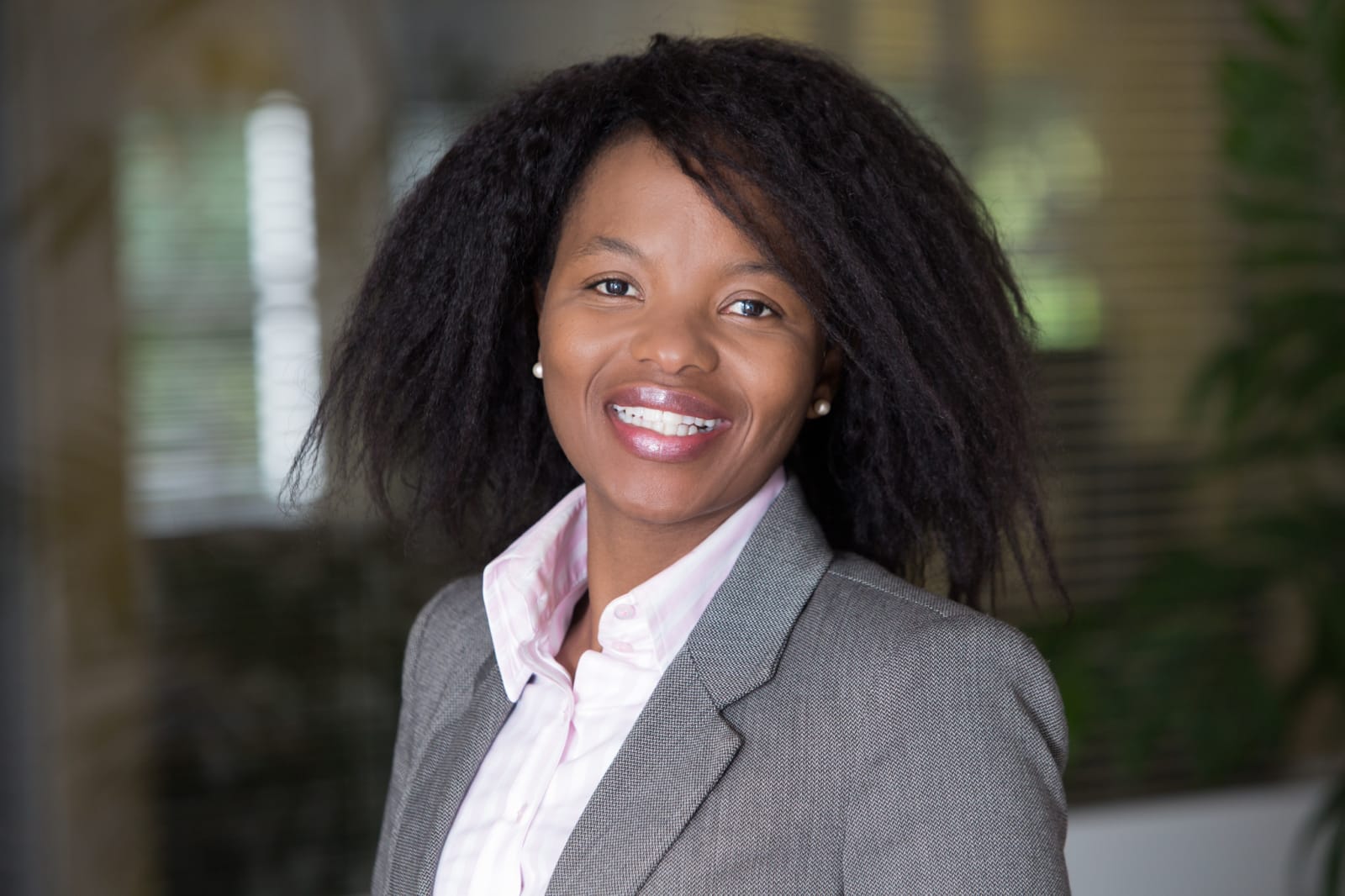 Business headshot in an office environenment