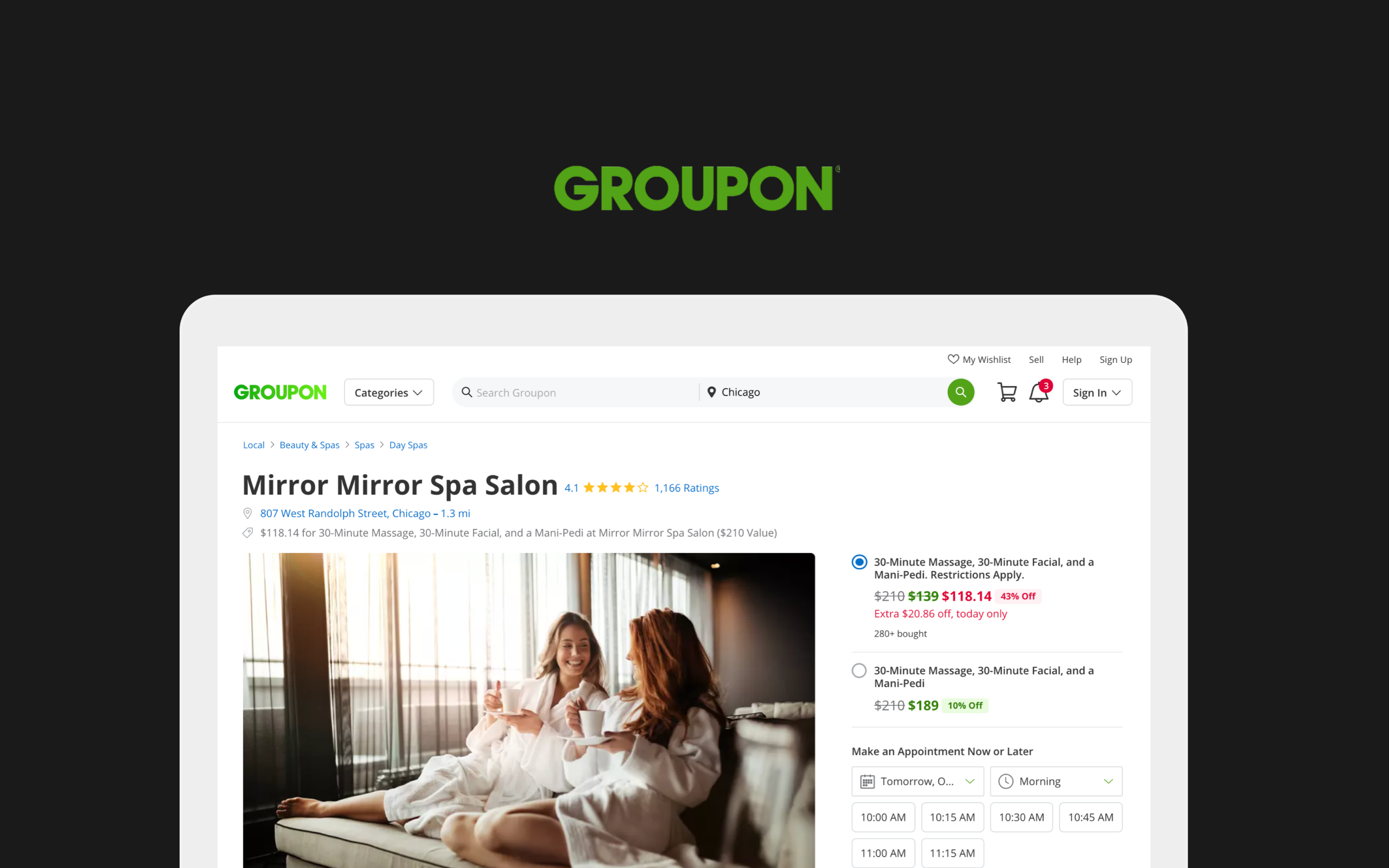 Introducing Booking on Deal Pages