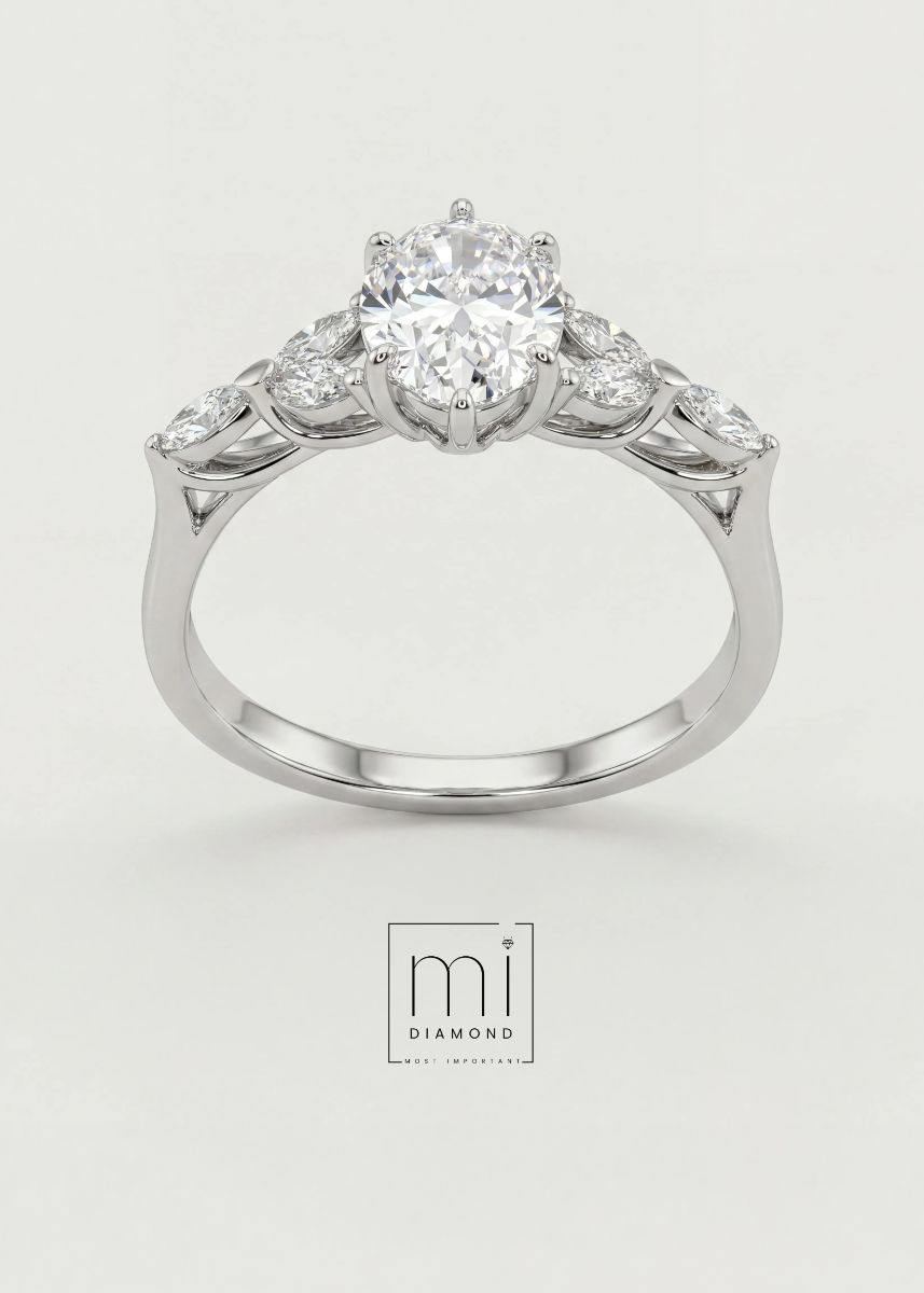 Markiz Vintage Yaprak 2.38 ct D color Vs1 IGI Sertifikalı Lab. Pırlanta