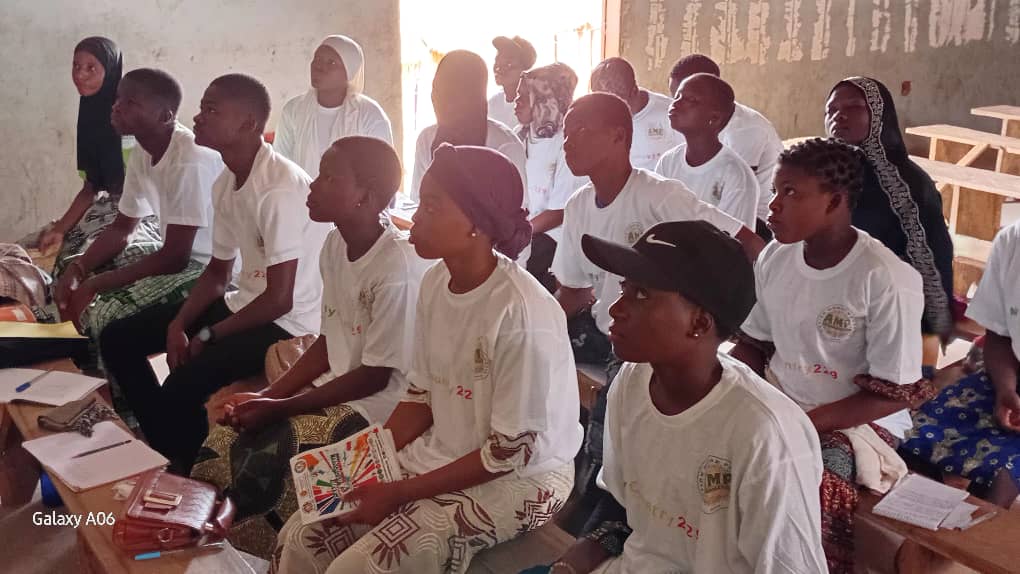 Jeunes relais communautaires MyCountry229 à Gogounou