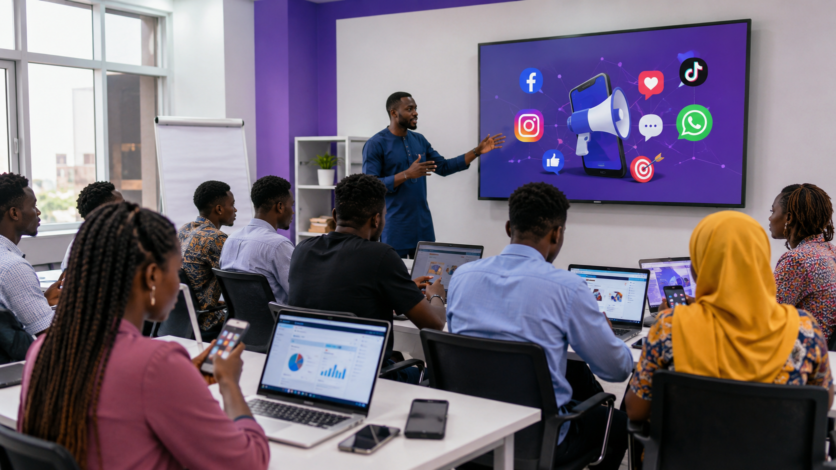 NumSAL ACADEMY – MARKETING DIGITAL ET COMMUNICTION SUR  LES RESEAUX SOCIAUX