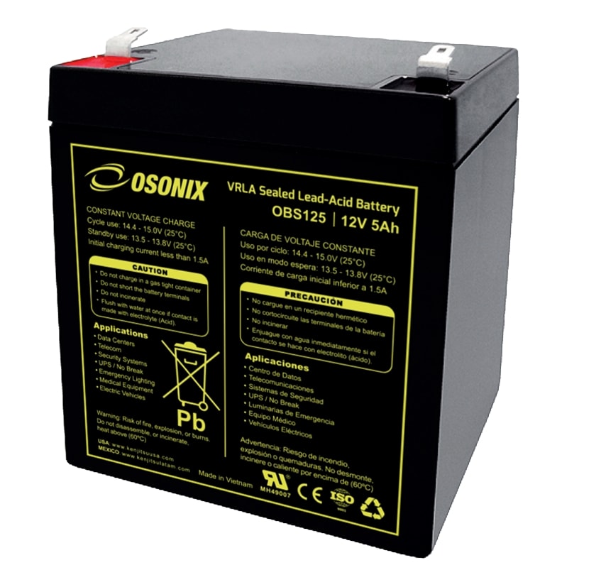 BATERIA OSONIX MOD. OBS125