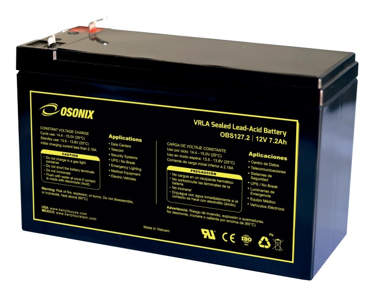 BATERIA OSONIX MOD. OBS127.2