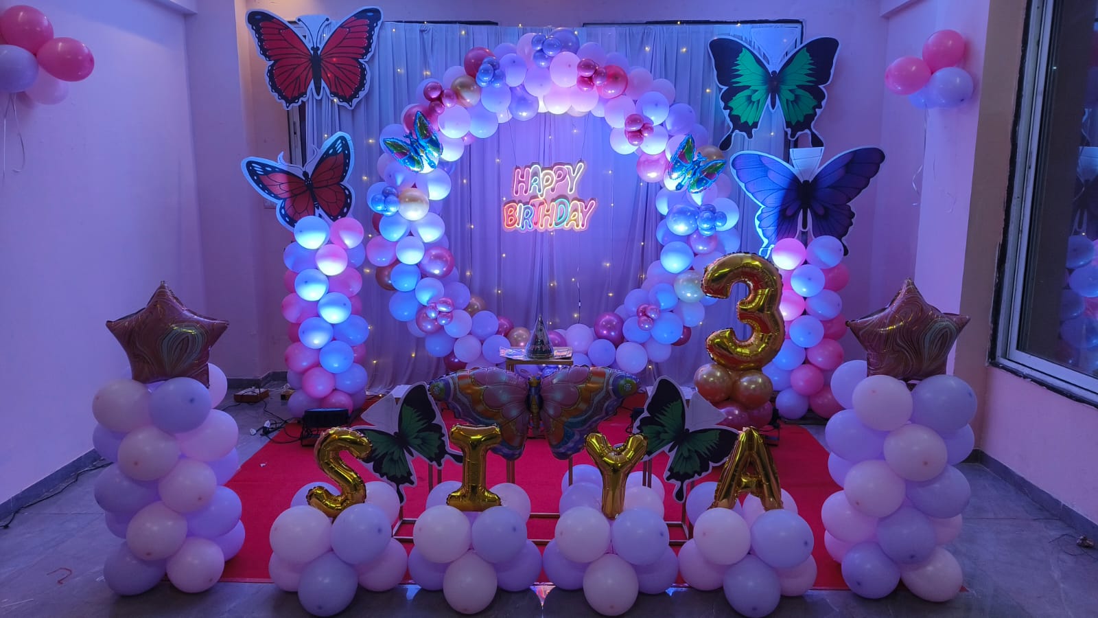 Butterfly Birthday Party Decoration