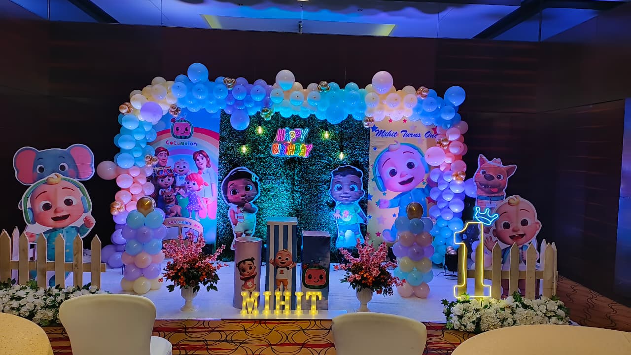 Cocomelon Birthday Party Decoration